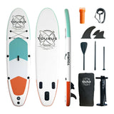 TOURUS Stand Up Paddle Board Inflatable SUP & Accessories 2021 325x76x15 10.6 ft